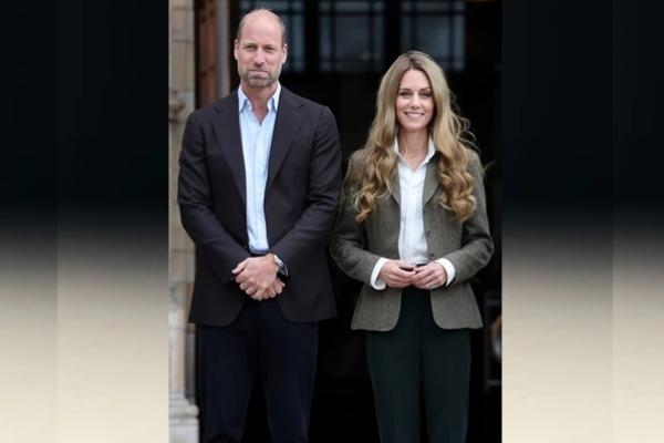 Kate Middleton dan Pangeran William mengunjungi Museum Sejarah Alam London pada 4 September 2025. (FOTO: GETTY IMAGE) 