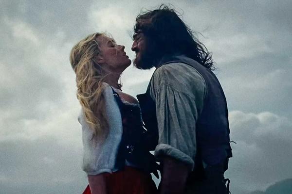 Margot Robbie dan Jacob Elordi dalam film adaptasi novel `Wuthering Heights`. (FOTO: WARNER BROS.) 