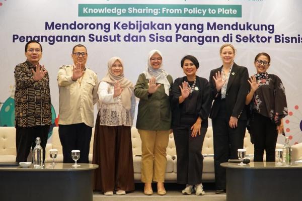 Direktur Kewaspadaan Pangan NFA, Nita Yulianis, dalam forum Knowledge Sharing: From Policy to Plate bertema “Mendorong Kebijakan yang Mendukung Penanganan Susut dan Sisa Pangan di Sektor Bisnis”, di Jakarta, Senin (8/9/2025).(foto:NFA) 