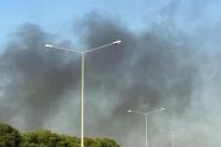 Asap mengepul setelah beberapa ledakan terdengar di Doha, Qatar (Foto: REUTERS)