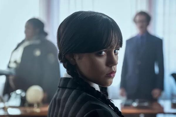 Wednesday S2E6 berjudul `Woe Thyself` yang dibintangi Jenna Ortega. (FOTO: NETFLIX) 