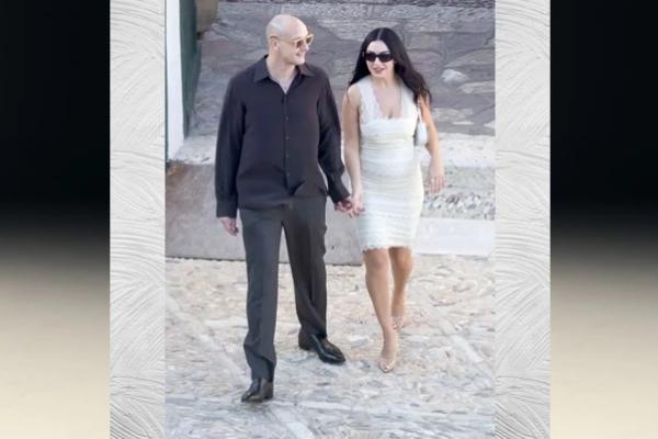 Charli XCX dan George Daniel telah mengucapkan janji pernikahan untuk kedua kalinya di Italia. (FOTO: BACKGRID) 