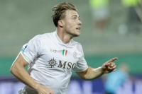 Debut Manis Hojlund, Cetak Gol Pertama untuk Napoli