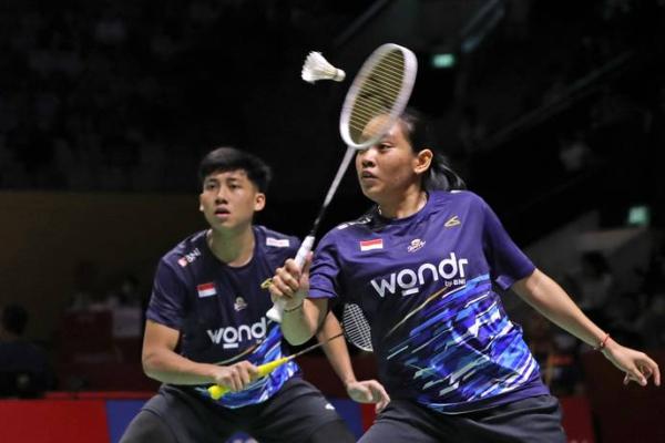 Ganda campuran Indonesia Marwan Faza/Aisyah Salsabila Putri. Foto: djarumbadminton 