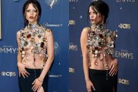 Jenna Ortega Ingin Tampil Praktis Setelah Dirinya Pakai Atasan Permata Seberat 13 Kg   