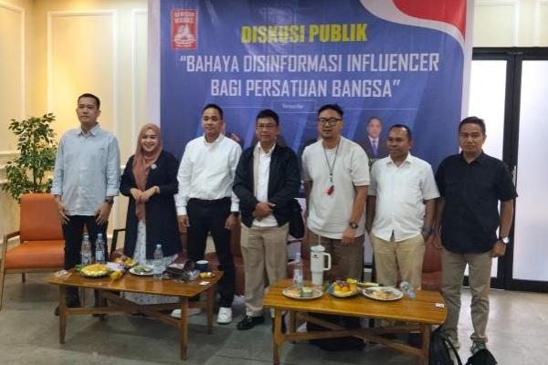 Diskusi Bahaya Disinformasi Influencer bagi Persatuan Bangsa di Jakarta, Kamis (18/9/2025). Foto: dok. katakini 