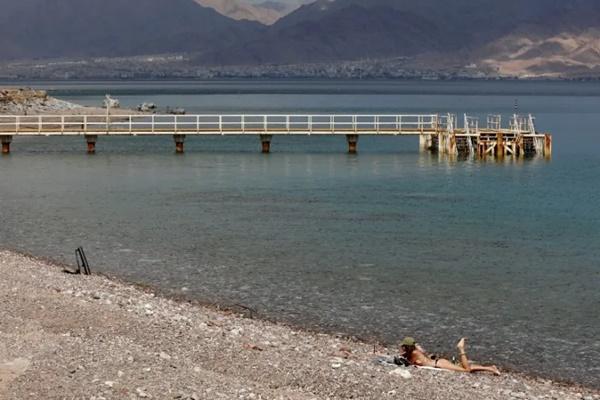 Militer Israel Sebut Drone dari Yaman Serang Eilat, 20 Orang Terluka. (FOTO: AFP) 