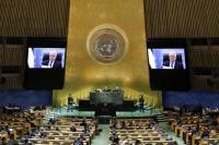 PBB Mendukung, Abbas Janji Bekerja Sama dengan Trump dan Pihak Lain untuk Gaza