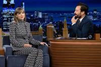 Jelang Rilis Album The Life of a Showgirl, Taylor Swift Tampil di Tonight Show Jimmy Fallon