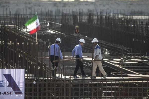 Lokasi konstruksi tahap kedua Pembangkit Listrik Tenaga Nuklir Bushehr Iran di Bushehr, Iran selatan (Foto: Ant/Xinhua/Ahmad Halabisaz) 