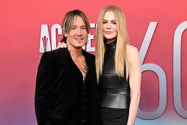 Keith Urban dan Nicole Kidman pada 8 Mei 2025. (FOTO: WIRE IMAGE) 