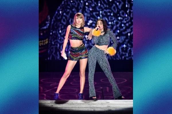 Charli xcx menjadi pembuka konser Taylor Swift pada tahun 2018. (FOTO: GEORGE PIMENTEL/LP5) 