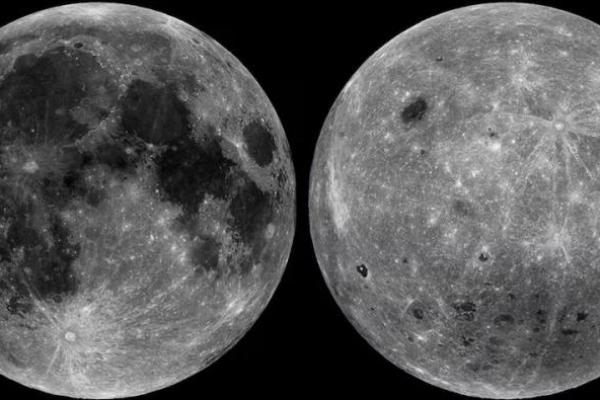 Pemandangan sisi dekat bulan dan sisi jauh dari pengamatan yang dilakukan oleh Lunar Reconnaissance Orbiter NASA terlihat dalam foto yang diambil pada 30 September 2025 ini. NASA via REUTERS 