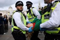 Polisi London Tangkap Ratusan Orang dalam Protes Menentang Larangan Palestine Action