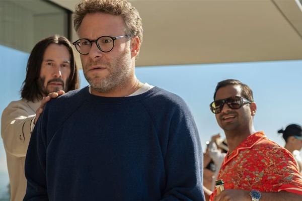 Good Fortune film komedi yang dibintangi Keanu Reeves, Aziz Ansari, Keke Palmer, dan Seth Rogen. (FOTO: TIFF) 