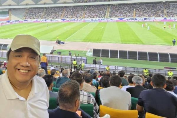 Pengamat sepakbola dan pendiri Rakyat Sepakbola Indonesia (RSI) Frans Immanuel Saragih. Foto: dok. katakini 