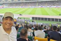 Pengamat sepakbola dan pendiri Rakyat Sepakbola Indonesia (RSI) Frans Immanuel Saragih. Foto: dok. katakini