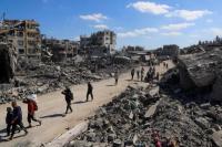 Pejuang Hamas Perkuat Cengkeraman di Gaza, Pembersihan Puing Dimulai