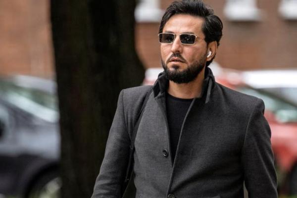 Salwan Momika, seorang aktivis anti-Islam, di Malmö, Swedia, 3 September 2023. Foto via REUTERS 
