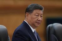 Presiden Tiongkok Xi Jinping menghadiri pertemuan bilateral dengan Presiden Republik Kongo Denis Sassou Nguesso di Balai Agung Rakyat pada 4 September 2025 di Beijing, Tiongkok. Foto via REUTERS