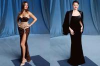 Hailey Bieber dan Selena Gomez menghadiri acara Academy Museum Gala 2025, Sabtu (18/10/2025). (FOTO: FILM MAGIC)