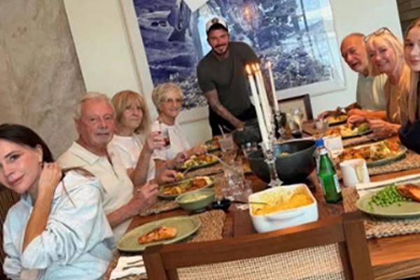 David Beckham Ejek Kemampuan Memasak Istrinya Victoria Beckham. (FOTO: INSTAGRAM) 