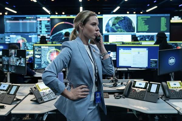 Rebecca Ferguson dalam A House of Dynamite. (FOTO: NETFLIX) 