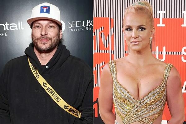 Kevin Federline pada Februari 2023; Britney Spears pada Agustus 2015. (FOTO: WIRE IMAGE/SHUTTERSTOCK) 