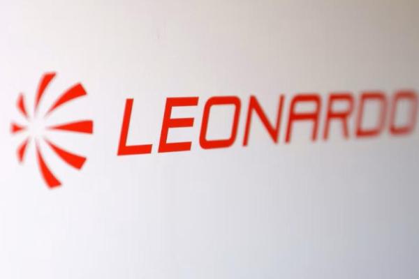 Logo Leonardo terlihat dalam ilustrasi ini, diambil pada 26 Juli 2025. REUTERS 