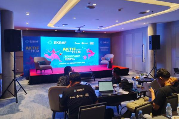 Bootcamp Distribusi dan Promosi Film Akselerasi Kreatif (AKTIF) yang diadakan mulai 21-23 November 2025 di Jakarta (Foto: Vaza/Katakini.com) 