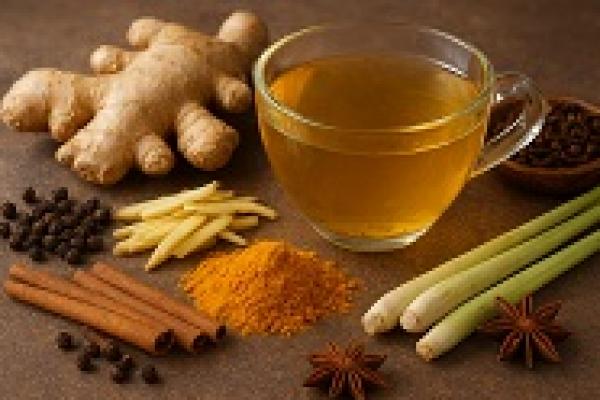 Ilustrasi foto minuman rempah 