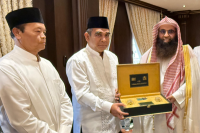 Ketua MPR Bertemu Pimpinan Masjid Nabawi, Bahas Pendidikan hingga Kuota Haji