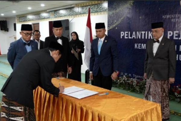 Pelantikan Pejabat Struktural Kementerian Haji (Foto: Ist) 