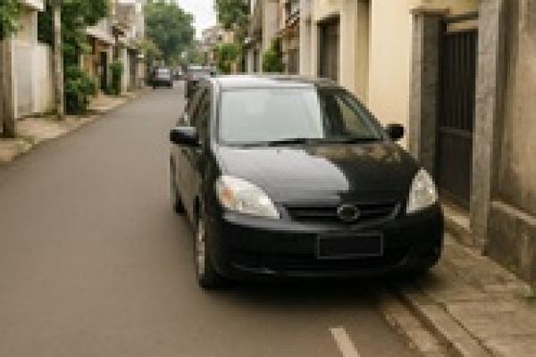 Ilustrasi parkir sembarangan 