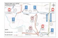 Dishub DKI Mulai Uji Coba Sistem Satu Arah di Jalan Lebak Bulus II dan III