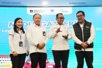 Direktur Utama PT ASDP Indonesia Ferry Heru Widodo (kedua dari kanan) bersama jajaran direksi. Foto: asdp/katakini