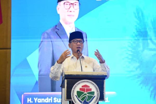 Menteri Desa dan Pembangunan Daerah Tertingga (Mendes PDT) Yandri Susanto (Foto: Humas Kemendes PDT) 
