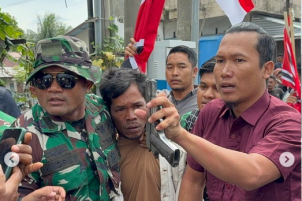 TNI Akui Bubarkan Massa Pengibar Bendera GAM di Aceh, Ini Penjelasannya (Foto: Tangkapan layar/Infobandaceh) 