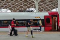 Stasiun Kereta Cepat Halim Perdanakusuma, Jakarta Timur. Foto: kcic/katakini