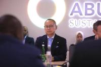 Wakil Ketua MPR RI dari Fraksi PAN, Eddy Soeparno menjadi pembicara kunci dalam Geothermal Energy Dialogue yang merupakan rangkaian acara Abu Dhabi Sustainability Week (Foto: MPR)