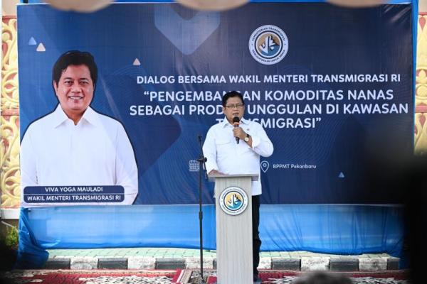 Wakil Menteri Transmigrasi (Wamentrans) Viva Yoga Mauladi (Foto: Humas Kementrans) 