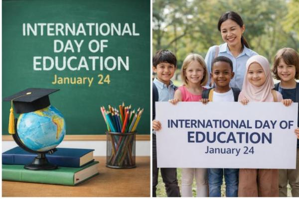 Ilustrasi - Hari Pendidikan Internasional (Foto: AI) 