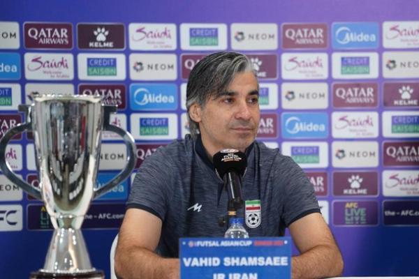 Pelatih timnas futsal Iran, Vahid Shamsaee (Foto: Dok. AFC Asian Cup 2025) 