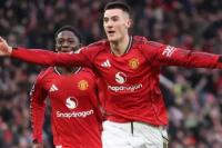 Penyerang Manchester United, Benjamin Sesko (Foto: Getty Images)