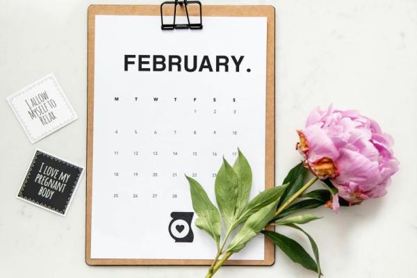Ilustrasi bulan Februari (Foto: Unsplash/Emiliana Hall) 
