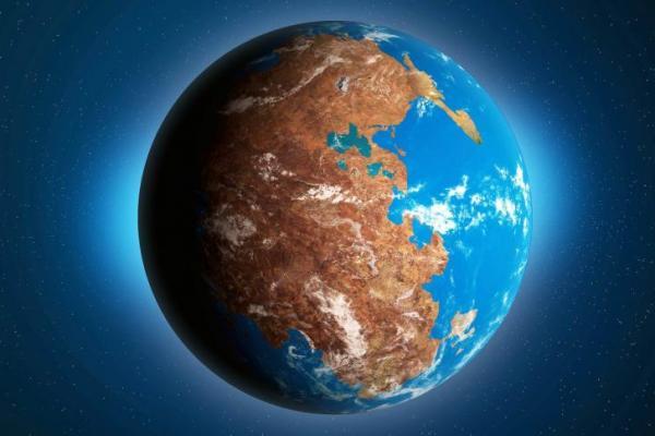 Superbenua bernama Pangea Ultima, saat semua benua menyatu (Foto: Earth) 