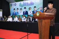Menteri Desa dan Pembangunan Daerah Tertinggal (Mendes PDT) Yandri Susanto membuka Syiar Ramadhan Al-Khairiyah (Syiramah) di Yayasan Al-Khairiyah Citangkil, Cilegon, Sabtu (Foto: Humas Kemendes PDT)