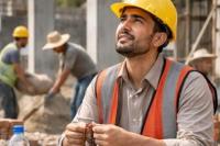 Ilustrasi - pekerja lapangan tidak berpuasa, ini hukumnya dalam Islam (Foto: AI)