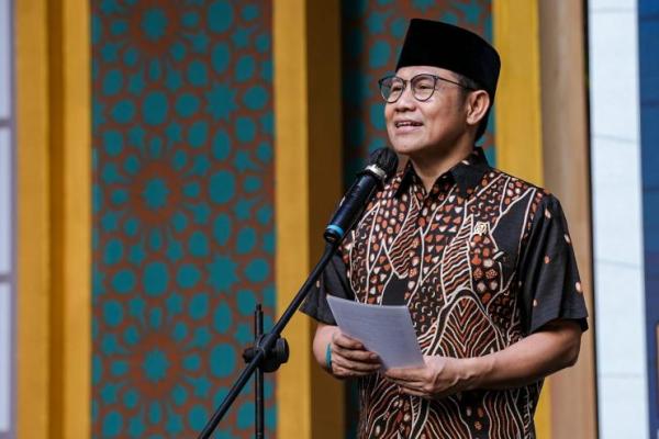 Menteri Koordinator Bidang Pemberdayaan Masyarakat (Menko PM) Abdul Muhaimin Iskandar saat membuka Festival Jejak Jajanan Nusantara (JJN) 2026 (Foto: Ist) 