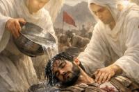 Ilustrasi - Hanzhalah bin Abi Amir, Sahabat Nabi dimandikan Malaikat (Foto: Ist/Terasmuslim.com)